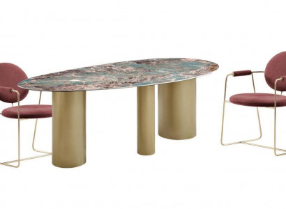 Dining room set dining table with 4 chairs elegant suite modern luxury new 5-piece.